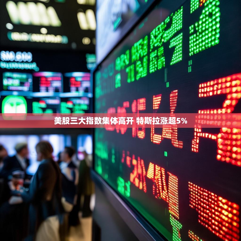 美股三大指数集体高开 特斯拉涨超5%