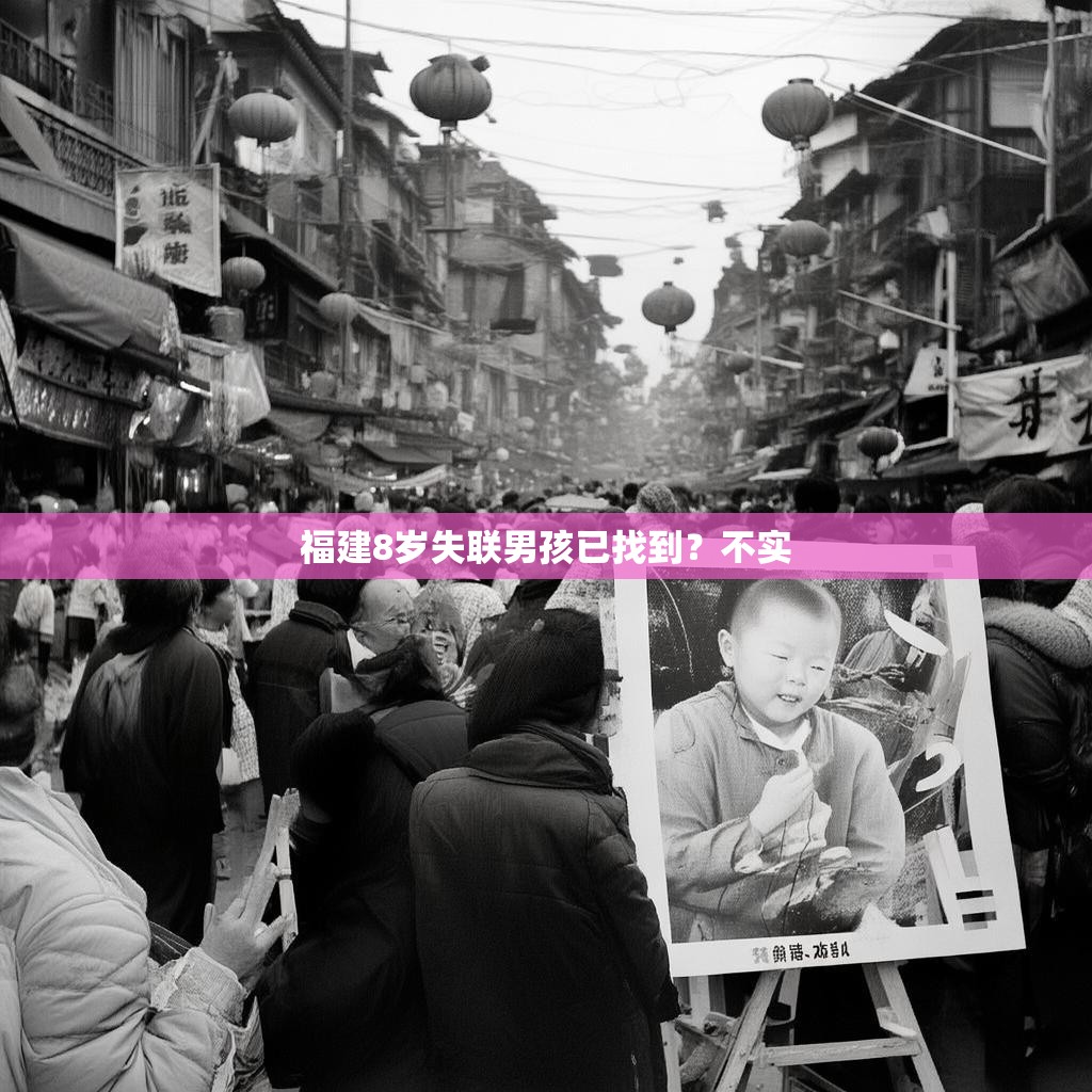 福建8岁失联男孩已找到？不实