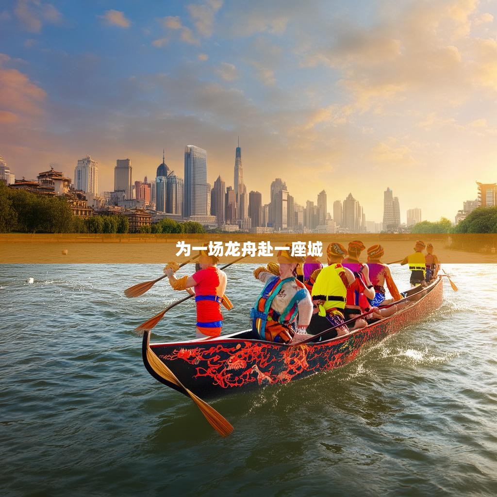 激情四溢的龙舟比赛