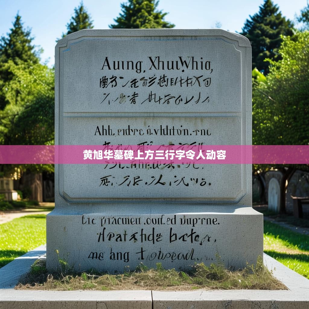 黄旭华墓碑上方三行字令人动容