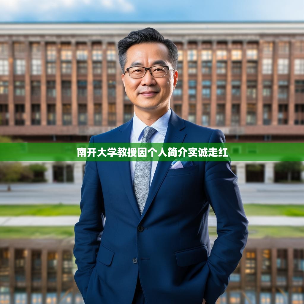 南开大学教授因个人简介实诚走红