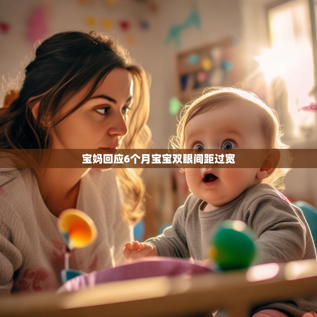 宝妈回应6个月宝宝双眼间距过宽