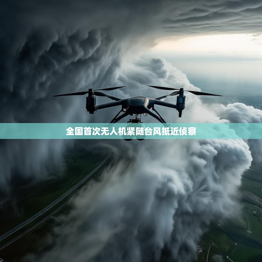 全国首次无人机紧随台风抵近侦察