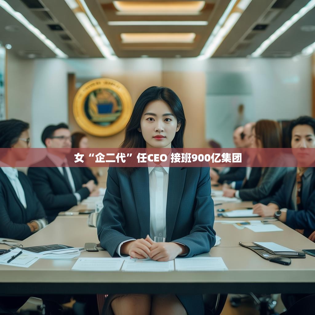 女‘企二代’CEO 接班900亿集团