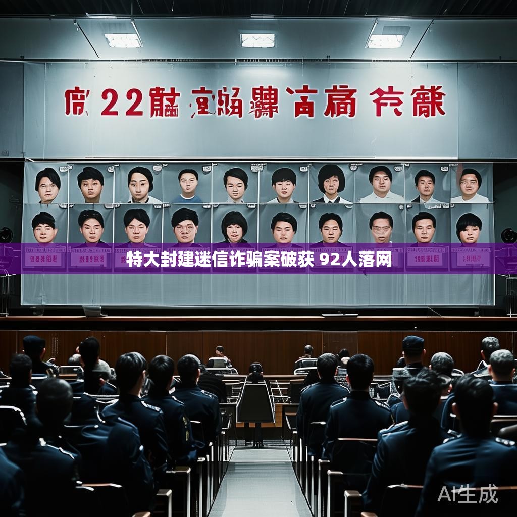 特大封建迷信诈骗案破获 92人落网 特大封建迷信诈骗案破获 92人落网