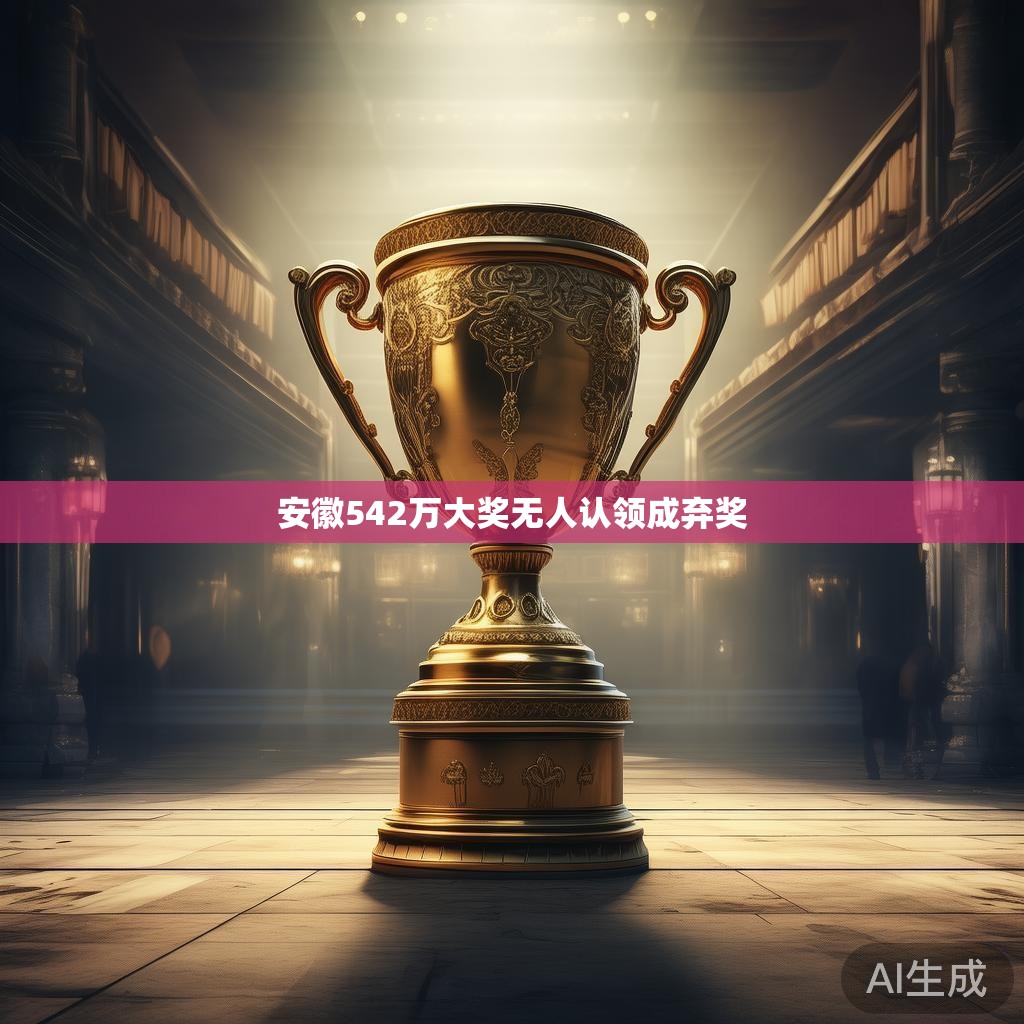 安徽542万大奖无人认领成弃奖