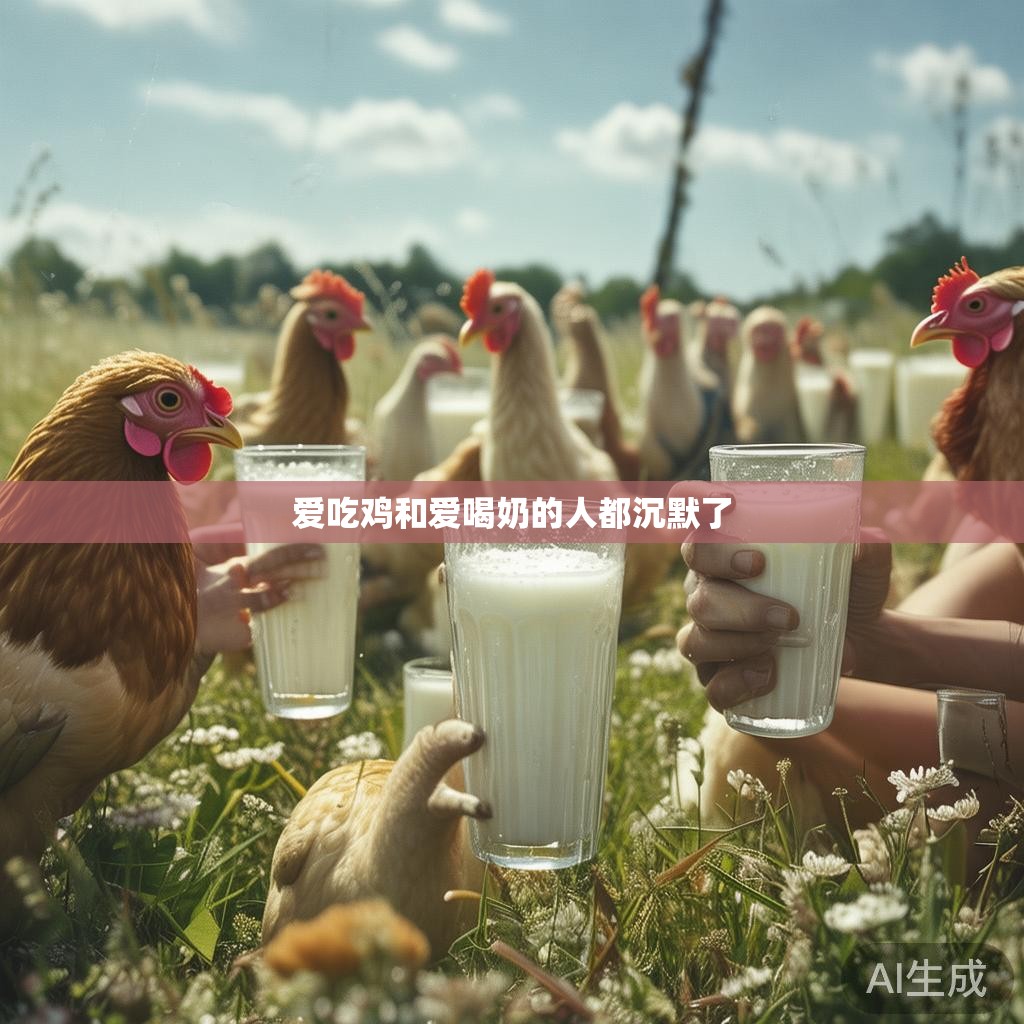 爱吃鸡和爱喝奶的人都沉默了