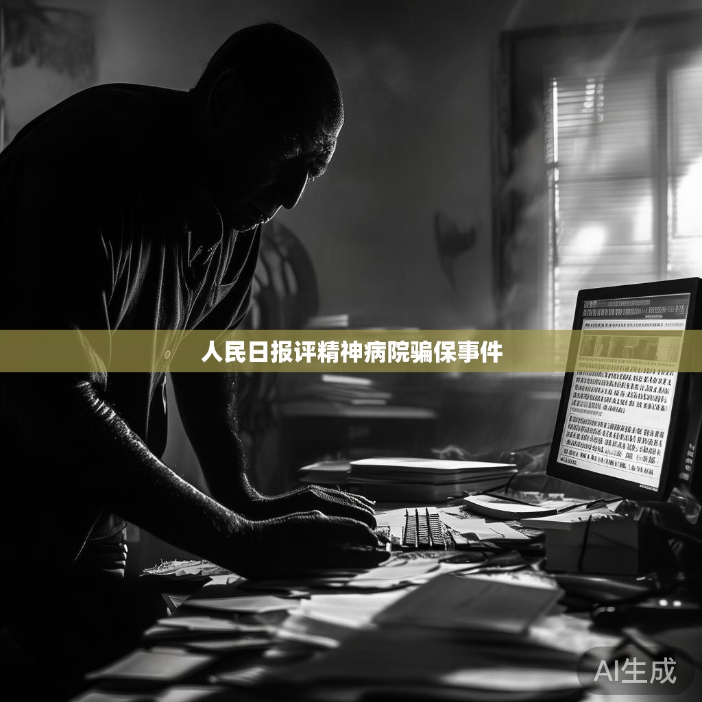 人民日报对精神病院骗保事件的点评