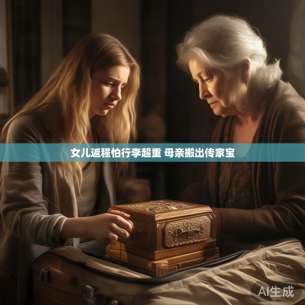 女儿返程怕行李超重 母亲搬出传家宝