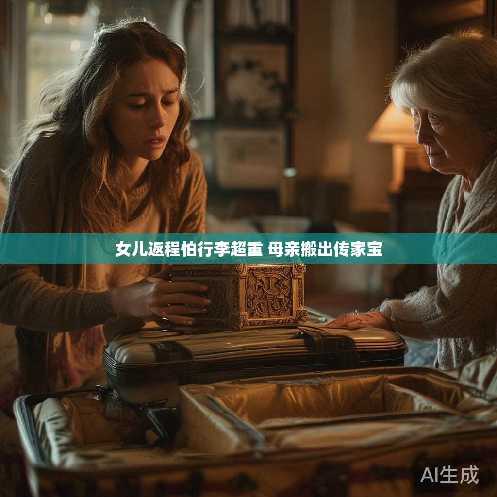 女儿返程怕行李超重 母亲搬出传家宝