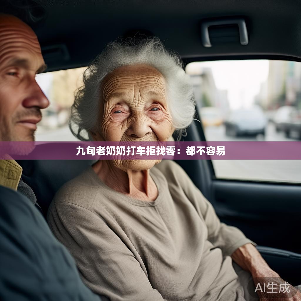 九旬老奶奶打车拒找零：都不容易