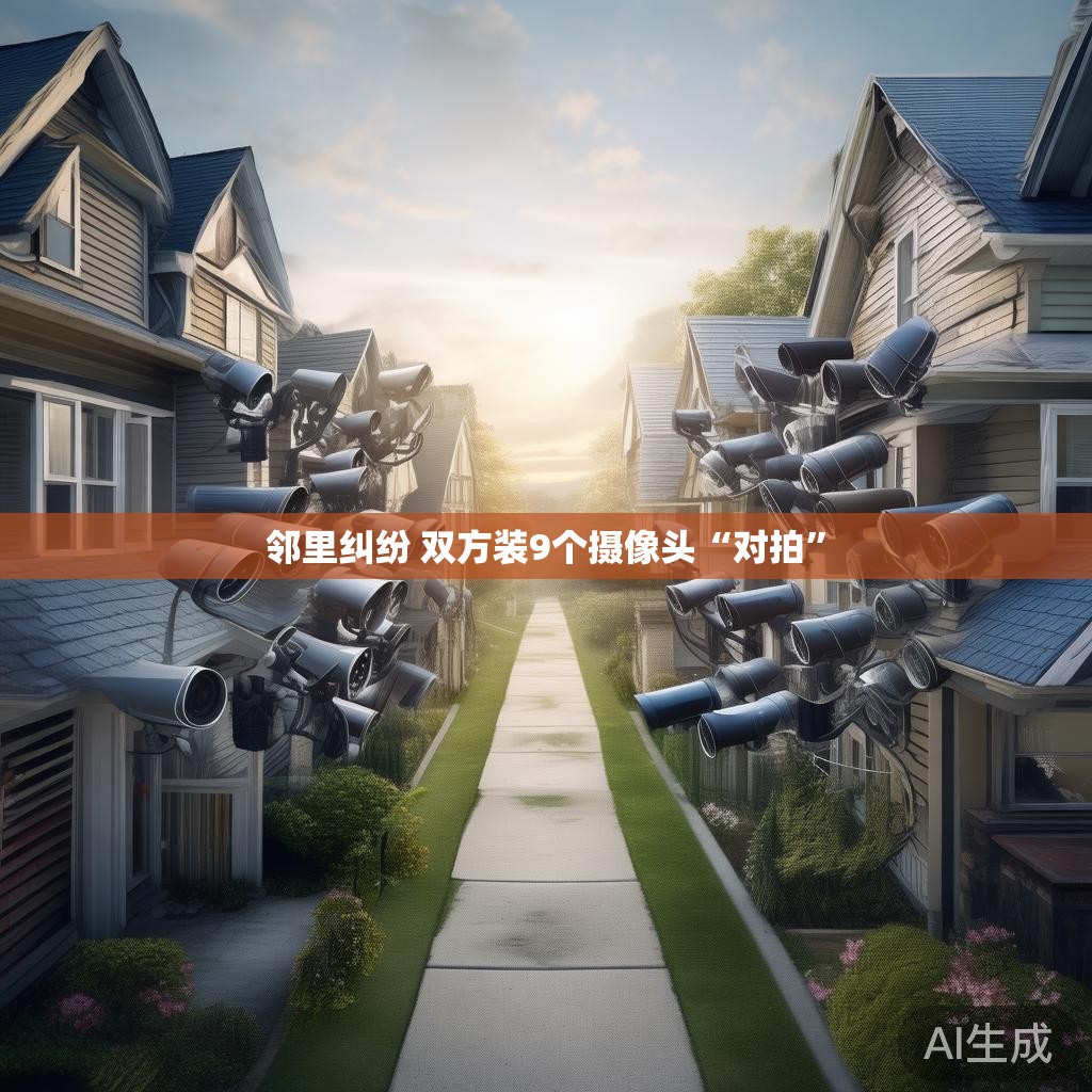 邻里纠纷安装摄像头对拍